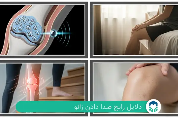 دلایل رایج صدا دادن زانو | ایران طب مگ