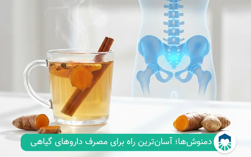 دمنوش گیاهی برای دیسک کمر | ایران طب مگ