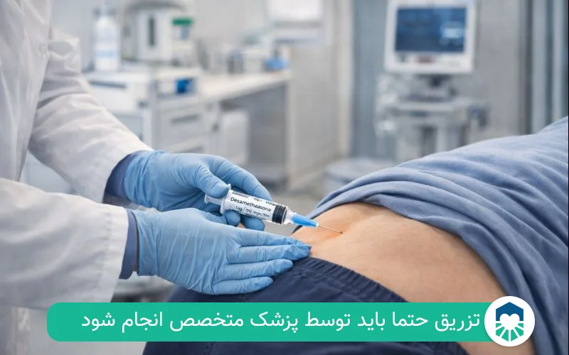 نحوه تزریق آمپول دگزامتازون | ایران طب مگ